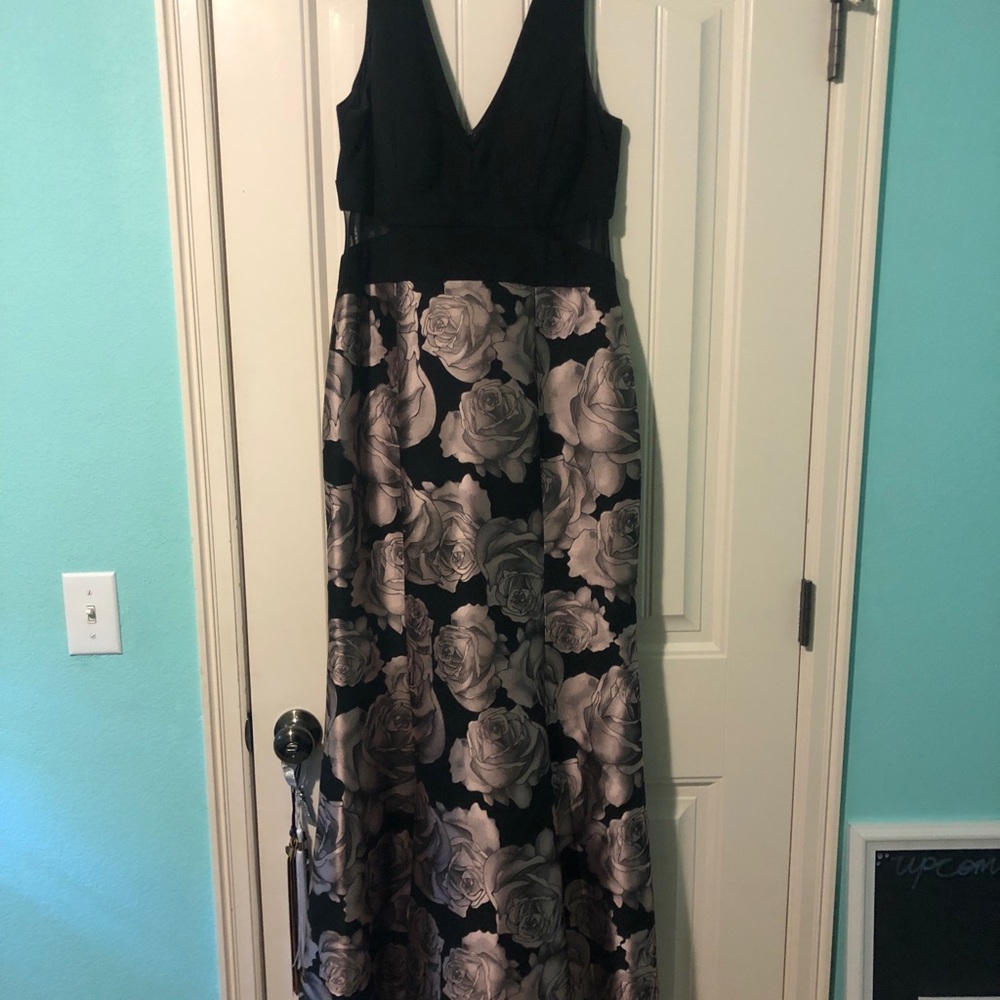 Floral prom dress